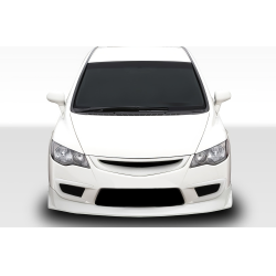 2006-2011 Honda Civic 4DR Duraflex JDM Type JS Type R Conversion Front Lip Under Spoiler Air Dam - 1 Piece image - 1