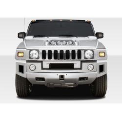 2003-2009 Hummer H2 Duraflex BR-N Front Add Ons Spat Bumper Extensions - 2 Piece image - 1