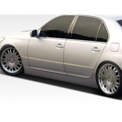 2004-2006 Lexus LS Series LS430 Duraflex VIP Side Skirts Rocker Panels - 2 Piece image - 1
