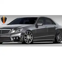 2010-2016 Mercedes E Class W212 Eros Version 1 Side Skirts Rocker Panels - 2 Piece image - 1