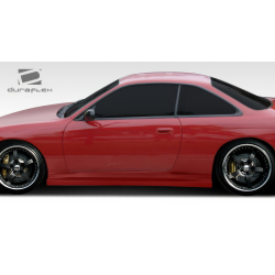 1995-1998 Nissan 240SX S14 Duraflex WX-9 Side Skirts Rocker Panels - 2 Piece image - 3