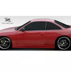 1995-1998 Nissan 240SX S14 WX-9 Side Skirts Rocker Panels - 2 Piece image - 3