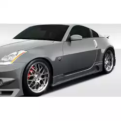 2003-2008 Nissan 350Z Z33 J-Spec Side Skirts Rocker Panels - 2 Piece image - 2