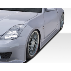 2003-2008 Nissan 350Z Z33 Duraflex J-Spec 2 Side Skirts Rocker Panels - 2 Piece image - 1