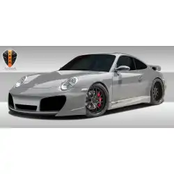2005-2011 Porsche 911 Carrera 997 Eros Version 1 Front Bumper - 3 Piece image - 5