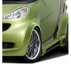 2008-2016 Smart ForTwo Duraflex GT300 Wide Body Front Fenders - 2 Piece image - 1