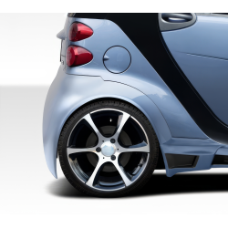 2008-2016 Smart ForTwo Duraflex GT300 Wide Body Rear Fenders - 2 Piece image - 1