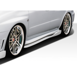 2002-2007 Subaru Impreza WRX STI Duraflex C-Speed 2 Side Skirts Rocker Panel Add Ons Spat Extensions - 2 Piece image - 1