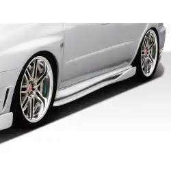 2002-2007 Subaru Impreza WRX STI C-Speed 2 Side Skirts Rocker Panel Add Ons Spat Extensions - 2 Piece image - 7