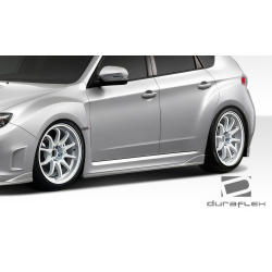 2008-2014 Subaru Impreza STI 4DR / 5DR / 2011-2014 Impreza WRX 4DR / 5DR Duraflex C-Speed 2 Side Skirts Rocker Panels - 2 Piece image - 3