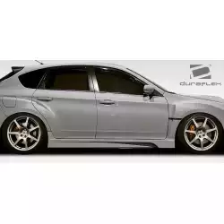 2008-2014 Subaru Impreza STI 2011-2014 Impreza WRX VR-S Side Skirts Rocker Panels - 4 Piece image - 3