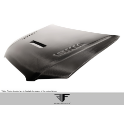 2006-2008 Audi A4 S4 B7 Carbon AF-1 Hood ( CFP ) - 1 Piece image - 4