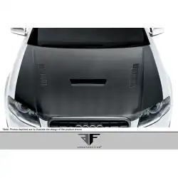 2006-2008 Audi A4 S4 B7 Carbon AF-1 Hood ( CFP ) - 1 Piece image - 5