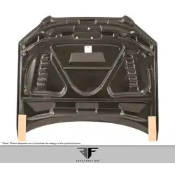 2006-2008 Audi A4 AF-1 Carbon Fiber Hood image - 10
