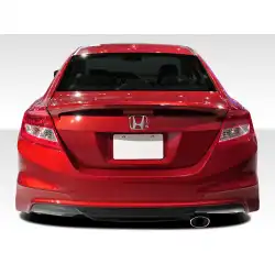 2012-2013 Honda Civic Si 2DR H-Sport Rear Add Ons Spat Bumper Extensions - 2 Piece image - 1