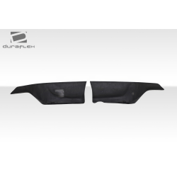 2012-2013 Honda Civic Si 2DR Duraflex H-Sport Rear Add Ons Spat Bumper Extensions - 2 Piece image - 8