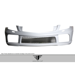 2003-2012 Mercedes SL Class R230 AF-Signature 2 Series Wide Body Conversion Front Bumper ( GFK ) - 1 Piece image - 3