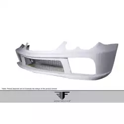 2003-2008 Mercedes SL Class R230 AF-Signature 1 Series Wide Body Conversion Front Bumper ( GFK ) - 1 Piece image - 3