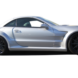 2003-2012 Mercedes SL Class R230 AF-Signature 1 Series Wide Body Conversion Side Skirts ( GFK ) - 2 Piece image - 1