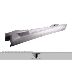 2003-2012 Mercedes SL Class R230 AF-Signature 1 Series Wide Body Conversion Side Skirts ( GFK ) - 2 Piece image - 7