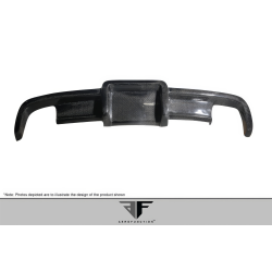 2003-2012 Mercedes SL Class R230 Carbon AF-Signature 1 Series Wide Body Conversion Rear Diffuser ( CFP ) - 1 Piece image - 7