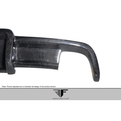 2003-2012 Mercedes SL Class R230 Carbon AF-Signature 1 Series Wide Body Conversion Rear Diffuser ( CFP ) - 1 Piece image - 9