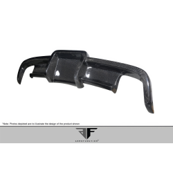 2003-2012 Mercedes SL Class R230 Carbon AF-Signature 1 Series Wide Body Conversion Rear Diffuser ( CFP ) - 1 Piece image - 10