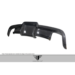 2003-2012 Mercedes SL Class R230 Carbon AF-Signature 1 Series Wide Body Conversion Rear Diffuser ( CFP ) - 1 Piece image - 6