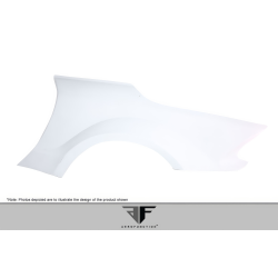 2003-2012 Mercedes SL Class R230 AF-Signature 1 Series Wide Body Conversion Rear Fenders ( GFK ) - 2 Piece image - 3