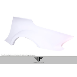 2003-2012 Mercedes SL Class R230 AF-Signature 1 Series Wide Body Conversion Rear Fenders ( GFK ) - 2 Piece image - 12