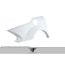 2003-2012 Mercedes SL Class R230 AF-Signature 1 Series Wide Body Conversion Rear Fenders ( GFK ) - 2 Piece image - 14