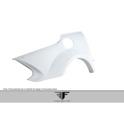 2003-2012 Mercedes SL Class R230 AF-Signature 1 Series Wide Body Conversion Rear Fenders ( GFK ) - 2 Piece image - 7