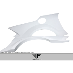 2003-2012 Mercedes SL Class R230 AF-Signature 1 Series Wide Body Conversion Rear Fenders ( GFK ) - 2 Piece image - 16