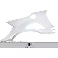 2003-2012 Mercedes SL Class R230 AF-Signature 1 Series Wide Body Conversion Rear Fenders ( GFK ) - 2 Piece image - 15