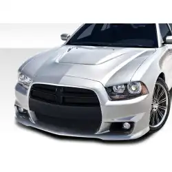 2011-2014 Dodge Charger SRT Look Front Bumper - 1 Piece image - 1