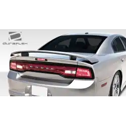 2011-2014 Dodge Charger SRT Look Rear Wing Trunk Lid Spoiler - 1 Piece image - 3