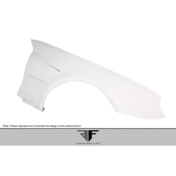 2003-2008 Mercedes SL Class R230 AF-Signature 1 Series Wide Body Conversion Front Fenders ( GFK ) - 2 Piece image - 9
