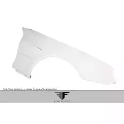 2003-2008 Mercedes SL Class R230 AF-Signature 1 Series Wide Body Conversion Front Fenders ( GFK ) - 2 Piece image - 5