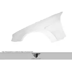 2003-2008 Mercedes SL Class R230 AF-Signature 1 Series Wide Body Conversion Front Fenders ( GFK ) - 2 Piece image - 7