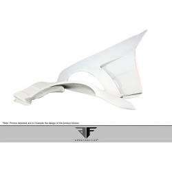 2003-2008 Mercedes SL Class R230 AF-Signature 1 Series Wide Body Conversion Front Fenders ( GFK ) - 2 Piece image - 12