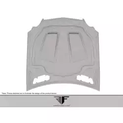 2003-2008 Mercedes SL Class R230 AF-Signature 1 Series Conversion Hood ( GFK ) - 1 Piece image - 5