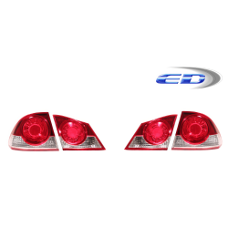 2006-2011 Honda Civic 4DR JDM Conversion Taillights - 2 Piece (S) image - 1