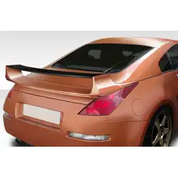 2003-2008 Nissan 350Z Z33 2DR Coupe Vader 3 Rear Wing Trunk Lid Spoiler - 1 Piece image - 1