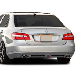 2010-2013 Mercedes E Class W212 Urethane AF-1 Rear Add-On Spoiler (base model) ( PUR-RIM ) - 1 Piece (S) image - 1
