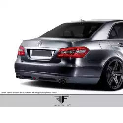 2010-2013 Mercedes E Class W212 Urethane AF-1 Rear Add-On Spoiler (base model) ( PUR-RIM ) - 1 Piece (S) image - 2