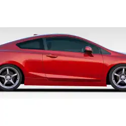 2012-2015 Honda Civic 2DR Bisimoto Edition Side Skirts Rocker Panels - 2 Piece image - 1