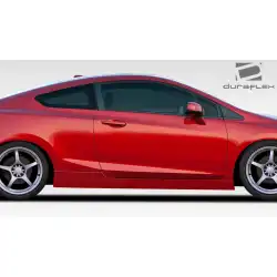 2012-2015 Honda Civic 2DR Bisimoto Edition Side Skirts Rocker Panels - 2 Piece image - 8