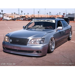 1998-2000 Lexus LS Series LS400 Duraflex VIP Design Front Bumper - 1 Piece image - 3
