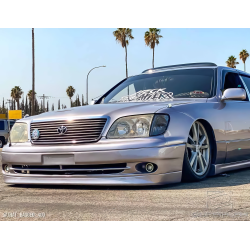 1998-2000 Lexus LS Series LS400 Duraflex VIP Design Front Bumper - 1 Piece image - 4
