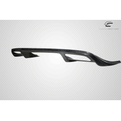 2005-2013 Chevrolet Corvette C6 Carbon Creations ZR Edition Rear Diffuser - 1 Piece image - 3